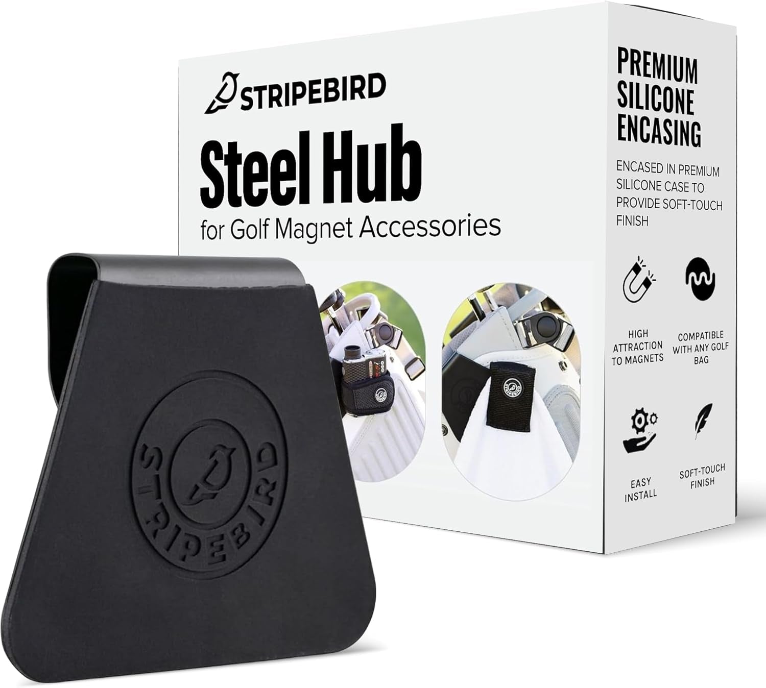 - Golf Hub for Magnetic Accessories - Golf Bag Attachment for Magnetic Products - Easily Access Magnetic Golf Accessories from Your Golf Bag…