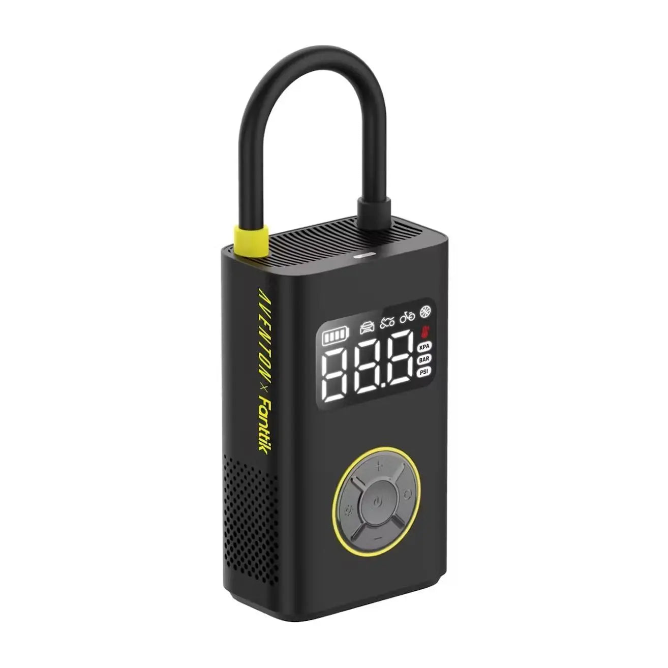 TireMaster Portable Tire Inflator – Smart ON/OFF Hose Design for Effortless Inflation Anywhere