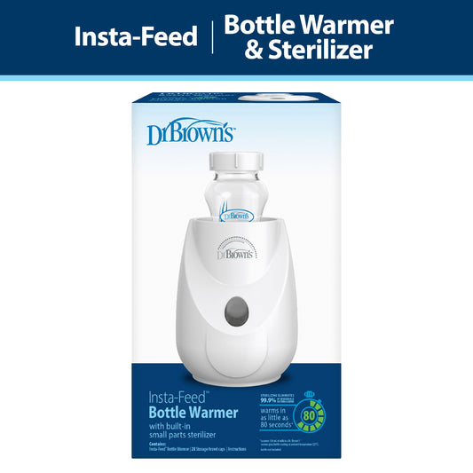Insta-Feed Baby Bottle Warmer & Sterilizer for Baby Bottles and Baby Food Jars